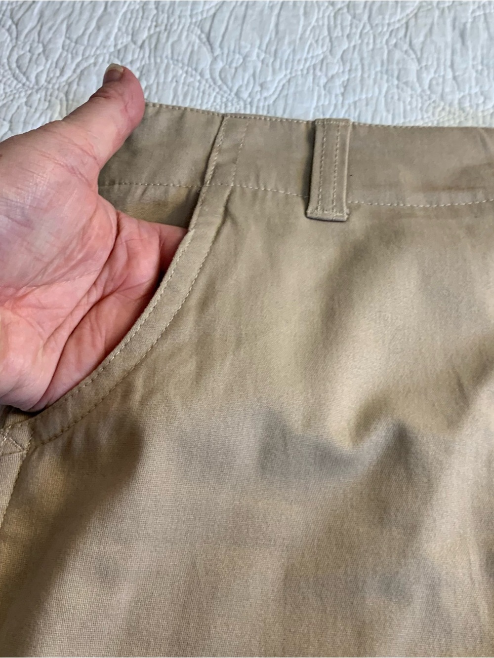 Cato Tan A-Line Midi Skirt - Picture 3 of 11